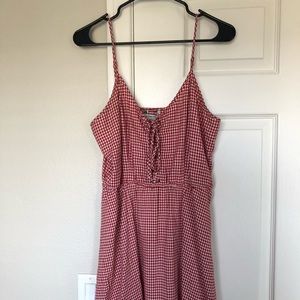 Adorable red and white gingham dress!!